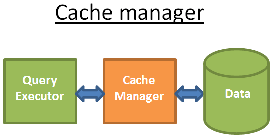 cache manager in databases